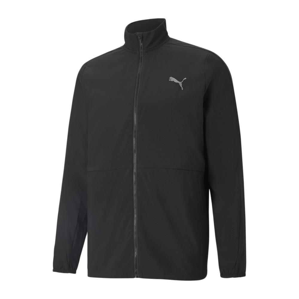 Veste Noire Homme Puma Run Woven Jacket pas cher