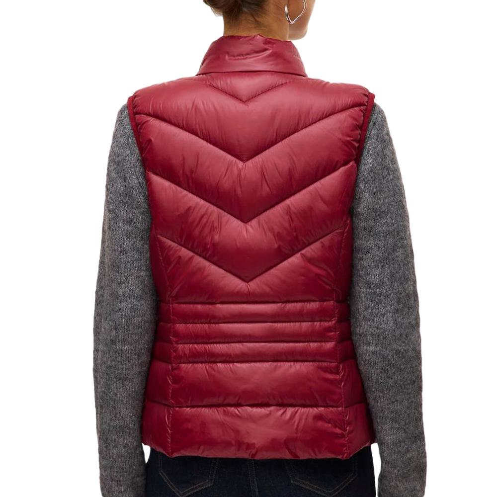 Doudoune sans manche Rouge Femme Vero Moda Sorayasiv vue 2