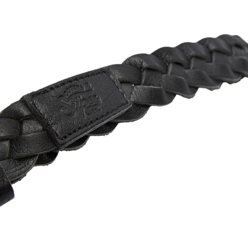 Ceinture Noire/Argent Femme Superdry Woven Belt vue 2
