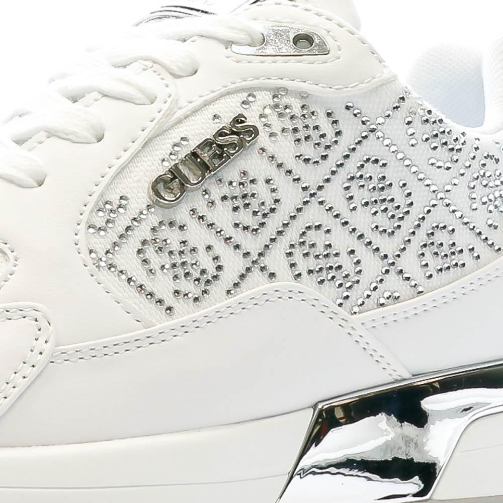 Baskets Blanches Femme Guess Moxea 10