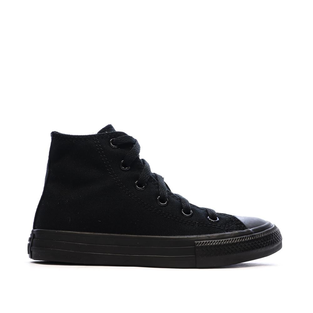 Baskets Noir Mixte Converse Chuck Taylor All Star vue 2