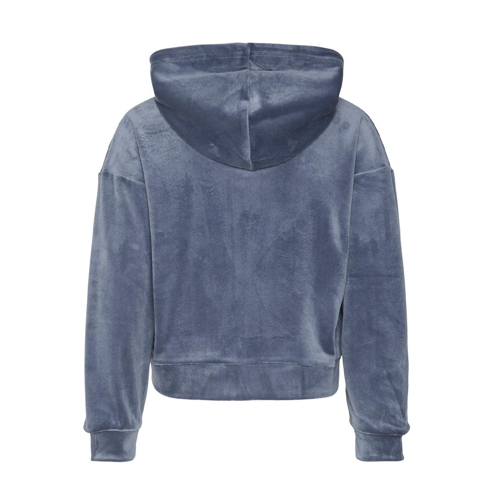 Sweat Zippé Bleu Fille Vero Moda Mathena vue 2
