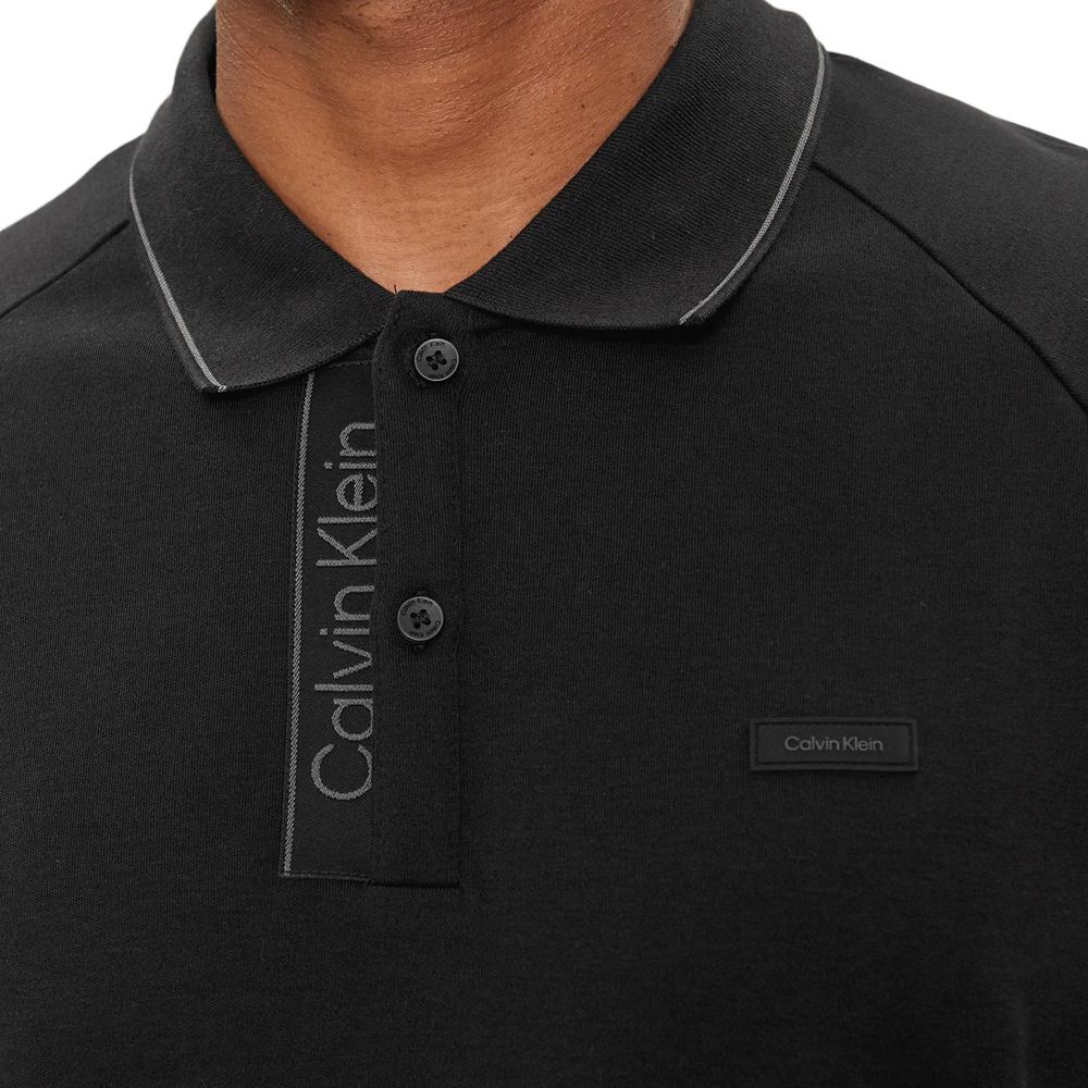 Polo Noir Homme Calvin Klein Jeans K10K112463 vue 3