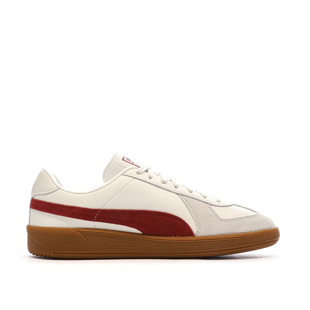Baskets Blanc/Rouge Mixte Puma Army Trainer vue 2