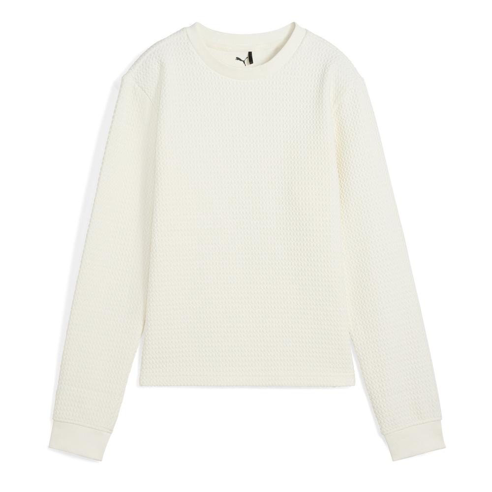 Jersey blanco de mujer Puma Boulder barato