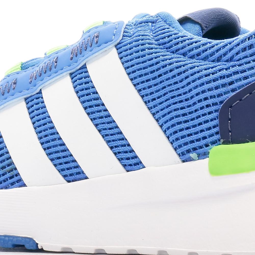 Baskets Bleu Garçon Adidas Racer Tr21 I vue 7