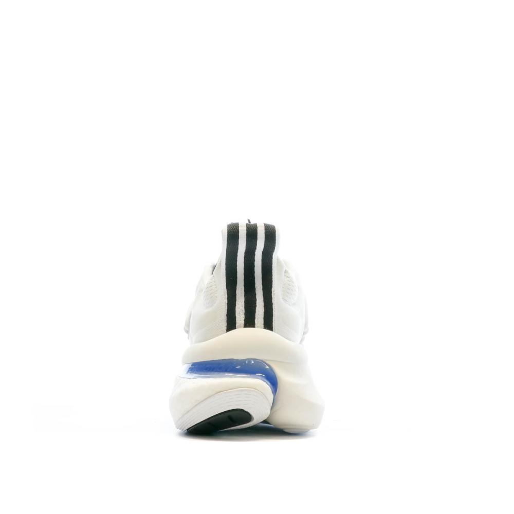 Baskets Blanches Homme Adidas Alphaboost V1 vue 3