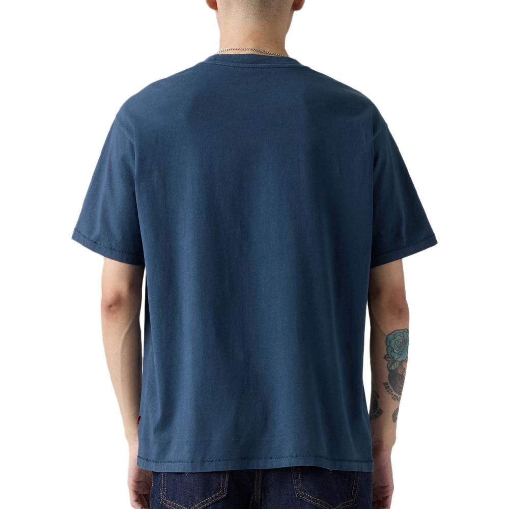 T-Shirt Bleu foncé Homme Levi's Red Vintage Tee vue 2