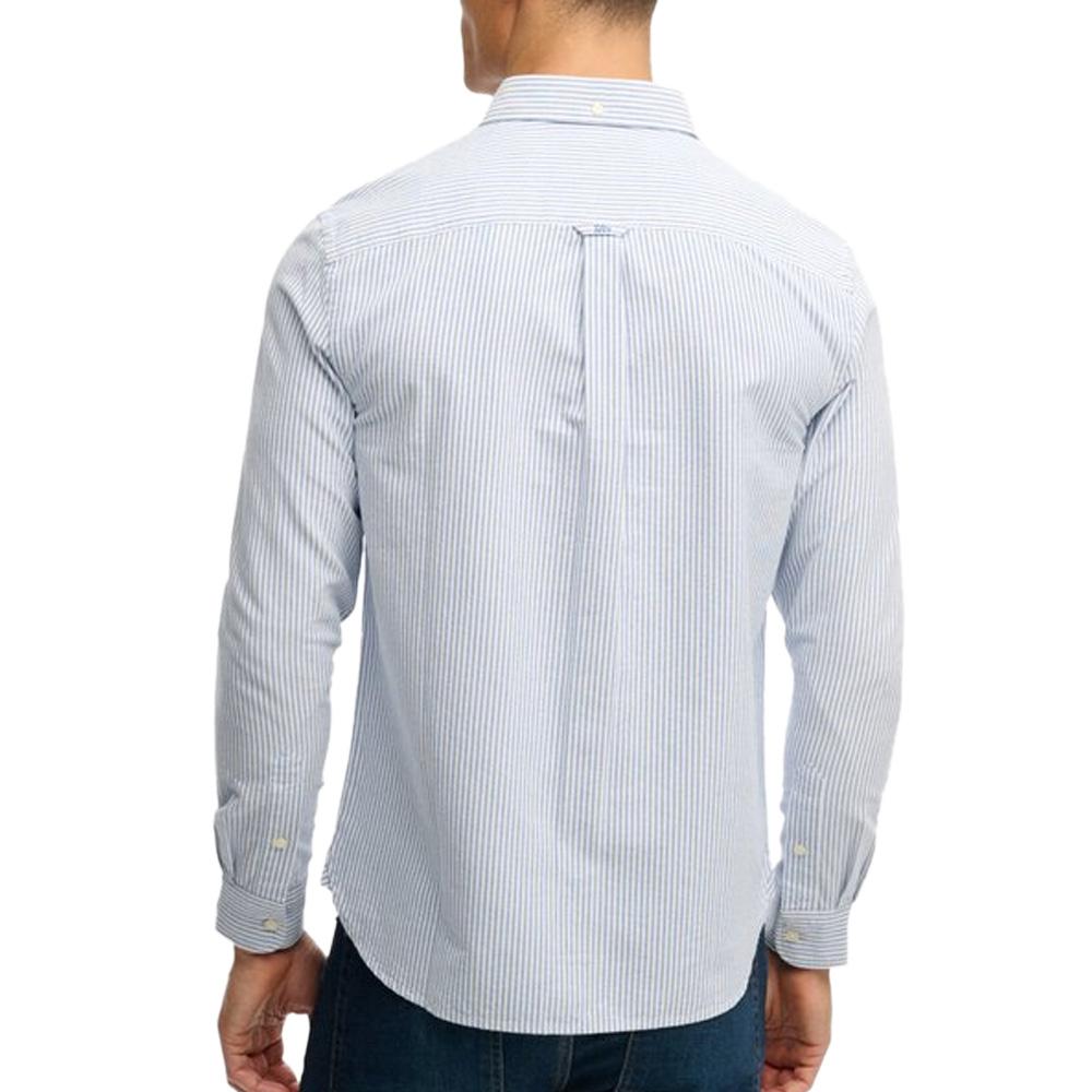 Chemise Bleu Homme Superdry Preppy vue 2