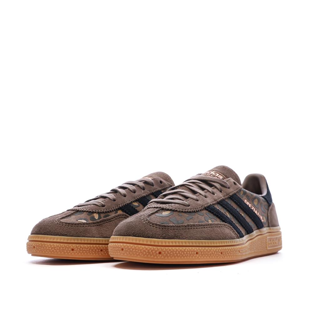 Baskets Marrons Femme Adidas Spezial Leopard vue 6