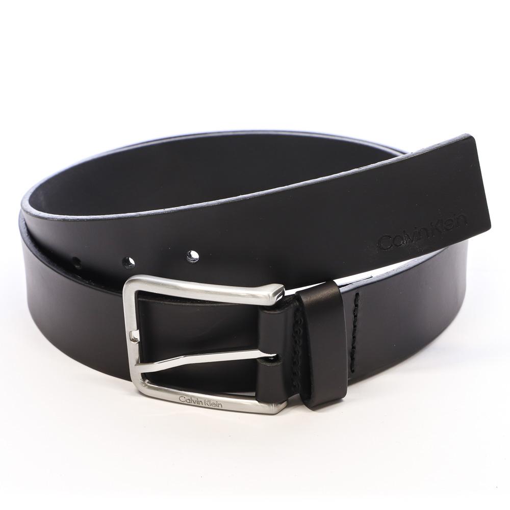 Ceinture Noire Homme Calvin Klein Jeans Warmth pas cher