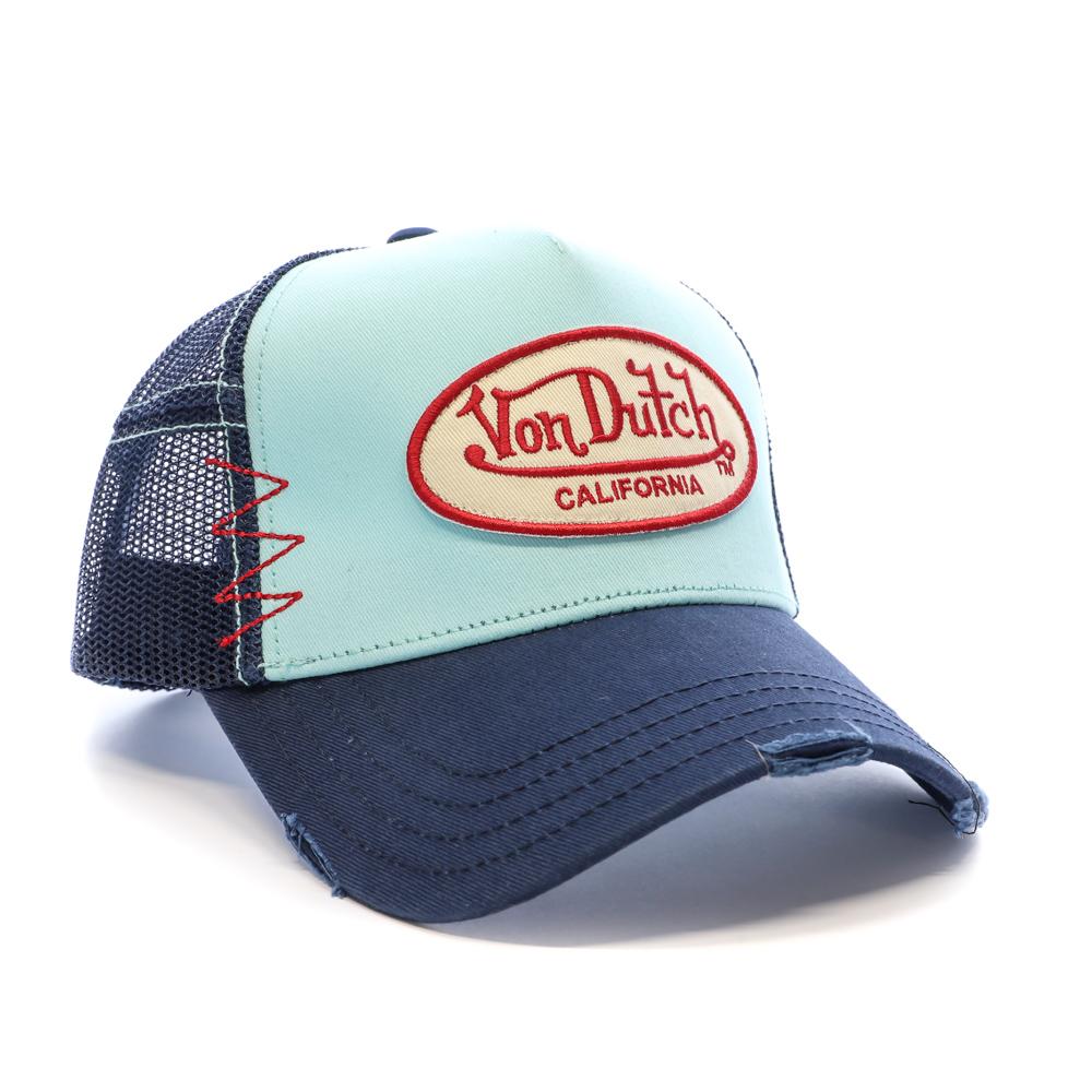 Casquette Marine Homme Von Dutch Used vue 2