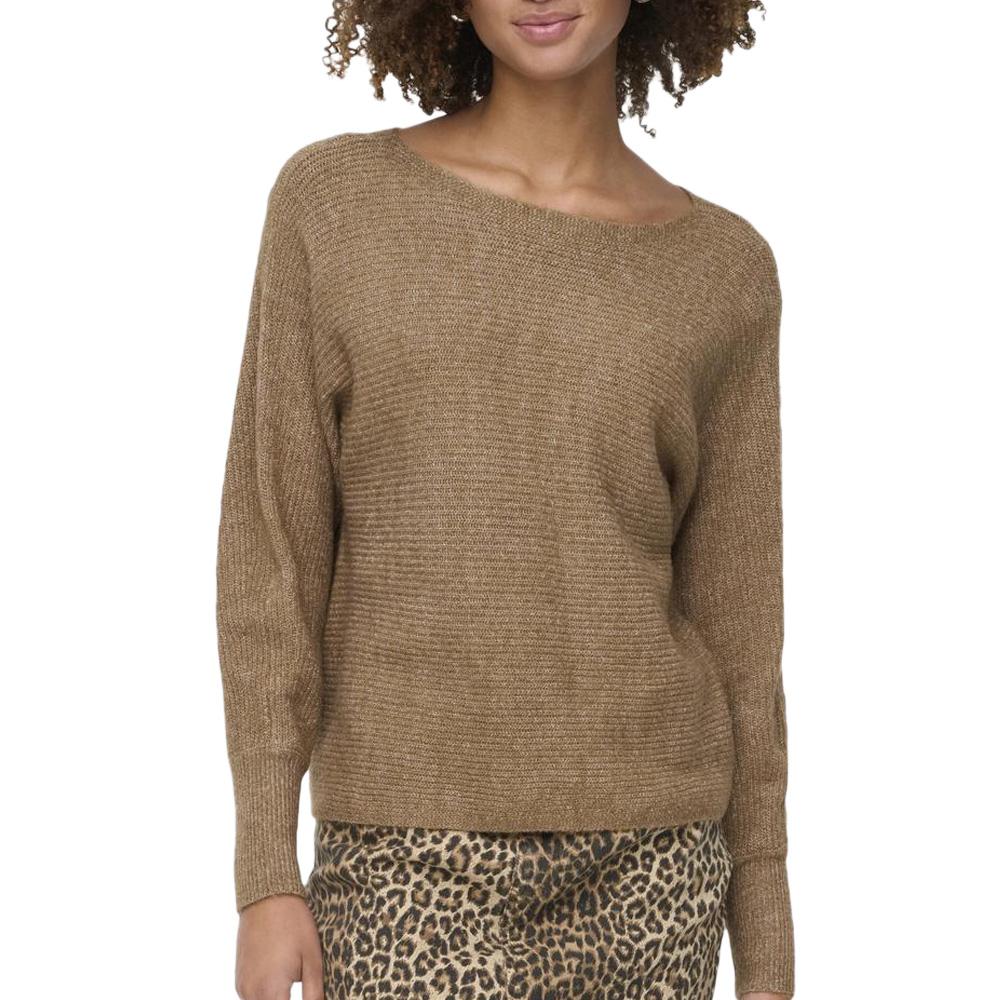 Pull Marron Femme Only Dani pas cher