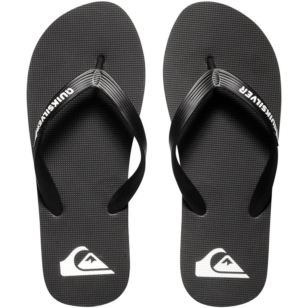 Tongs noir/blanc homme Quiksilver Molokai vue 4