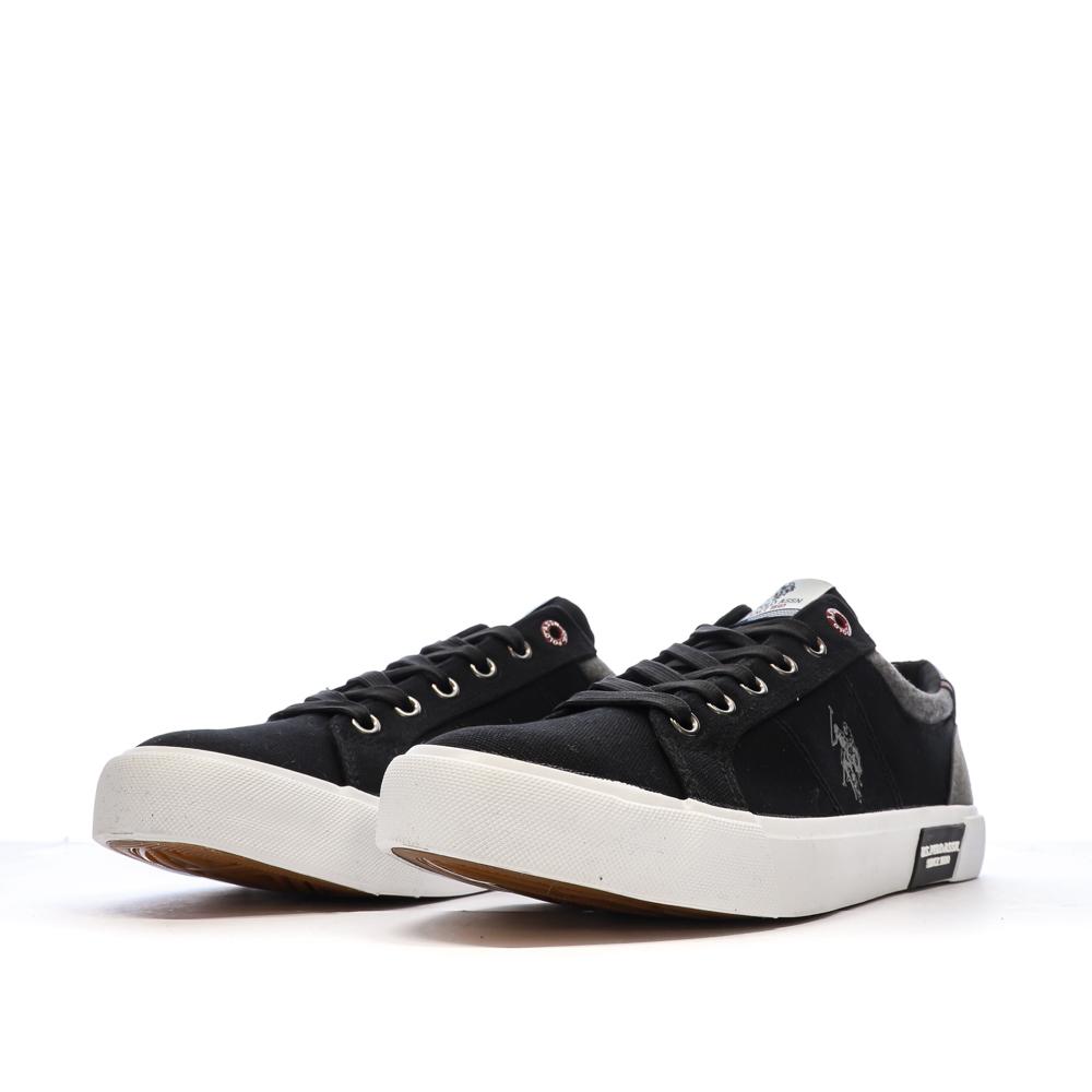 Baskets Noir Homme US Polo ASSN Gifa vue 6