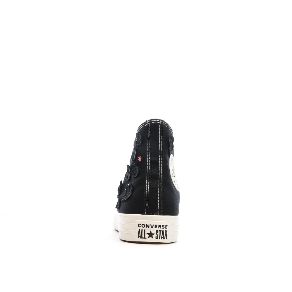 Baskets Noires Femme Converse Chuck Taylor All Star vue 3