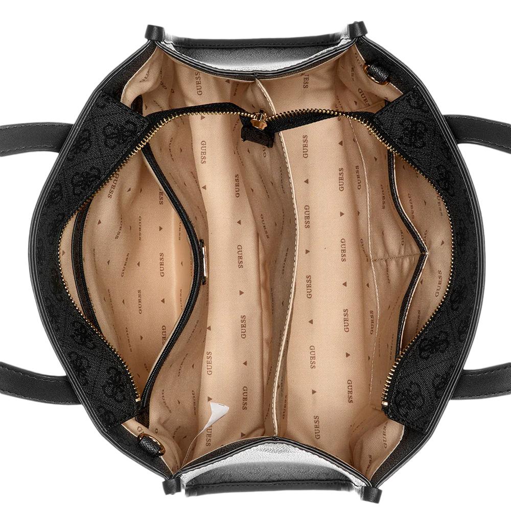 Sac à Main Noir Femme Guess Izzy vue 3