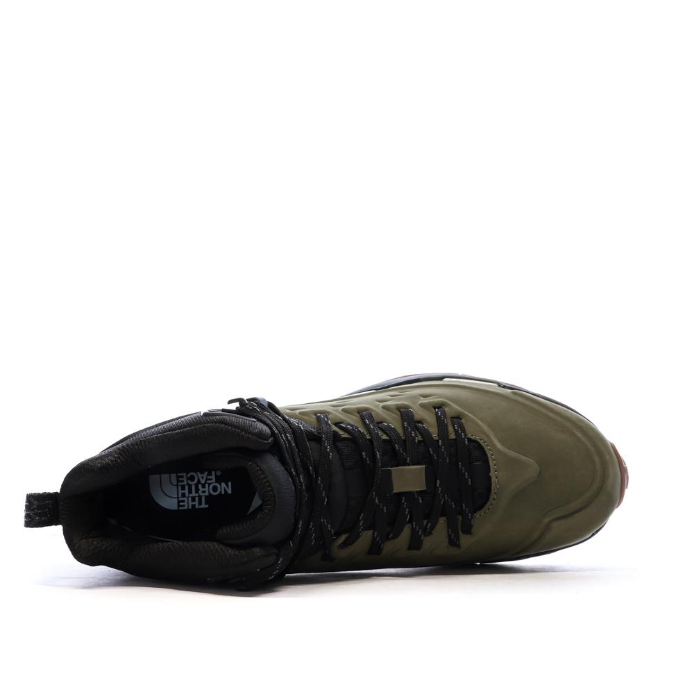 Chaussures de Randonnée Kaki/Noir Homme The North Face M Vectiv Exploris vue 4