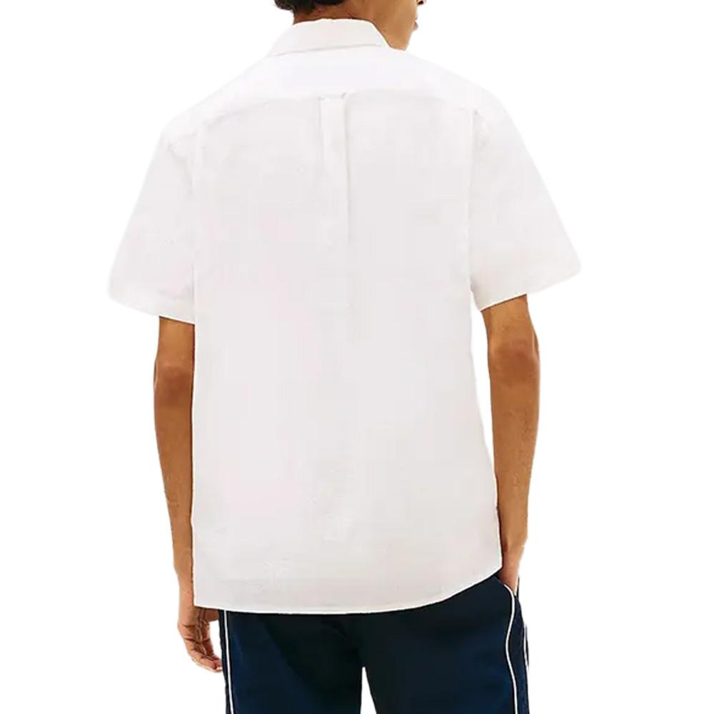 Chemise Blanche Homme Tommy Hilfiger Seersucker vue 2