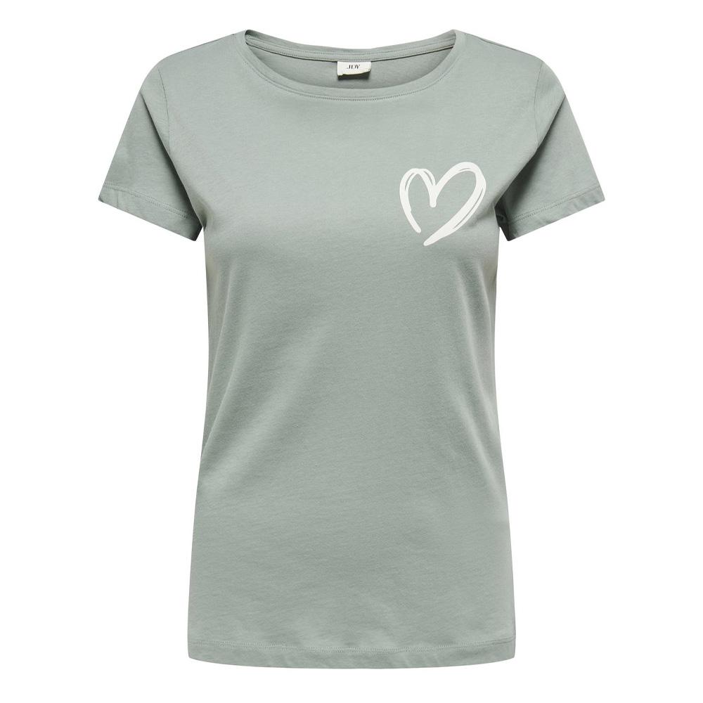 T-shirt Vert Femme JDY Smoke pas cher