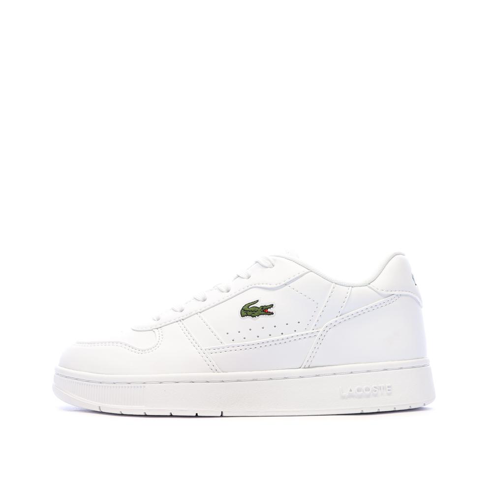 Baskets Blanches Femme Lacoste T-clip Set Core Essentials pas cher