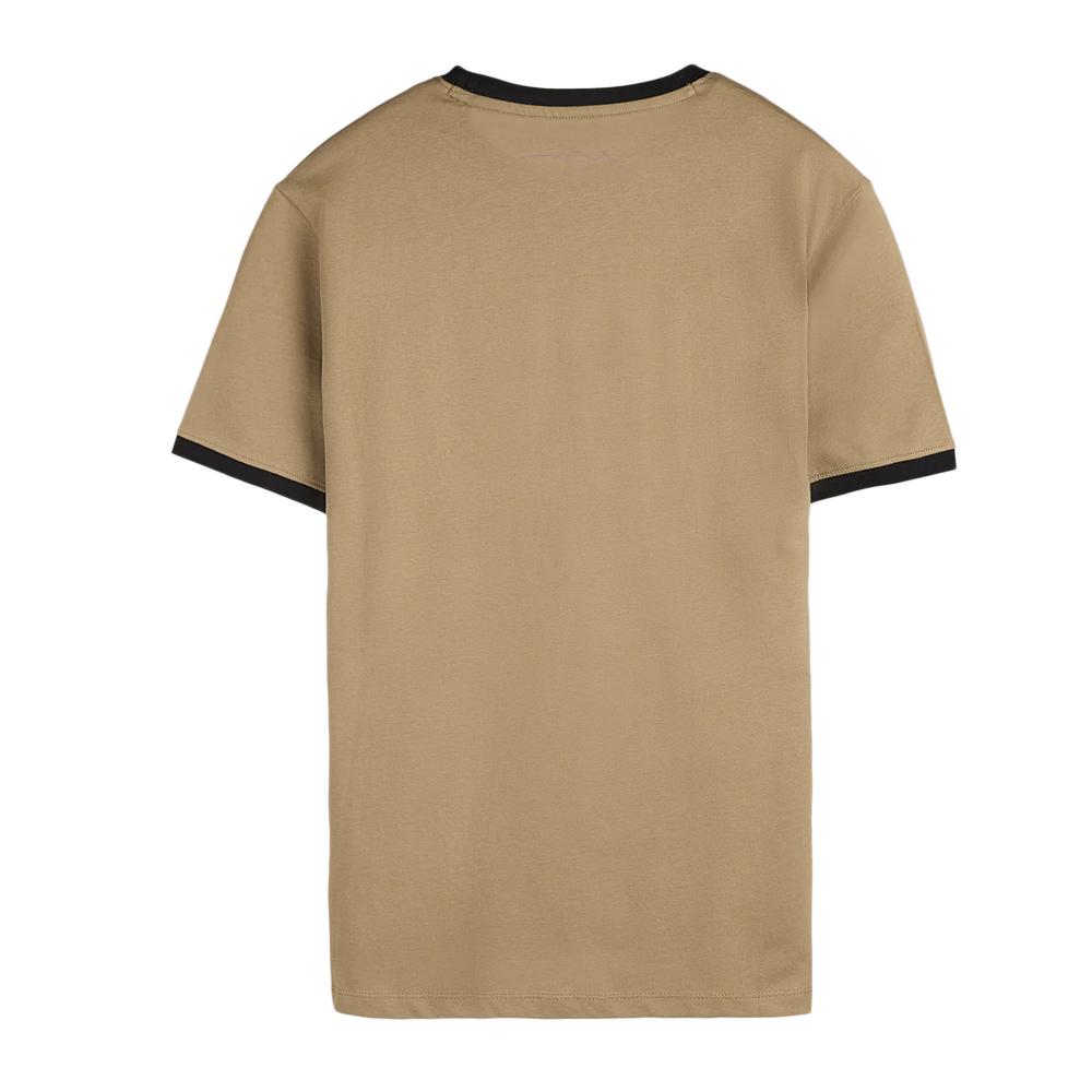 T-shirt Beige Foncé Garçon Teddy Smith 61007493D vue 2