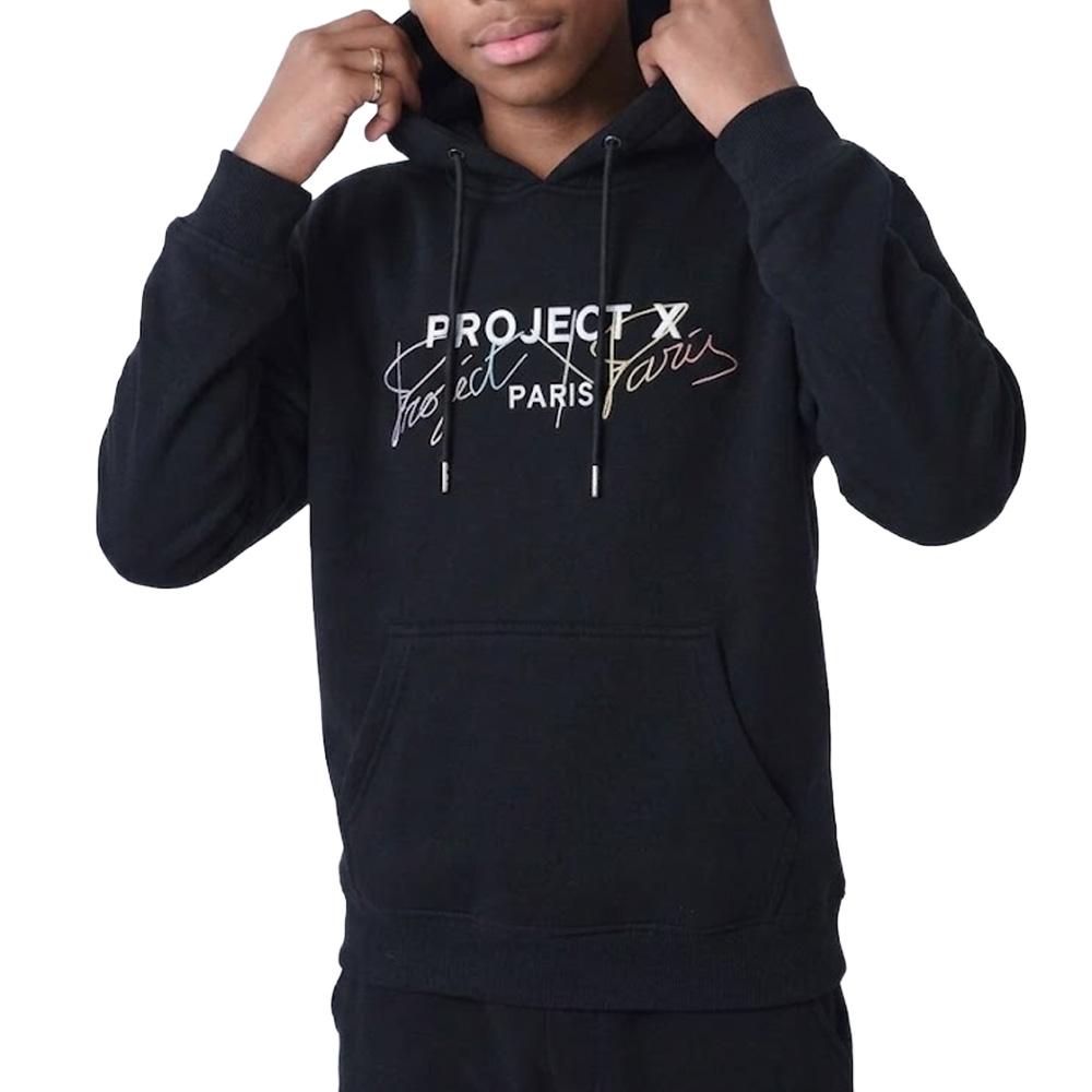 Sudadera negra para niño Project X Paris barato