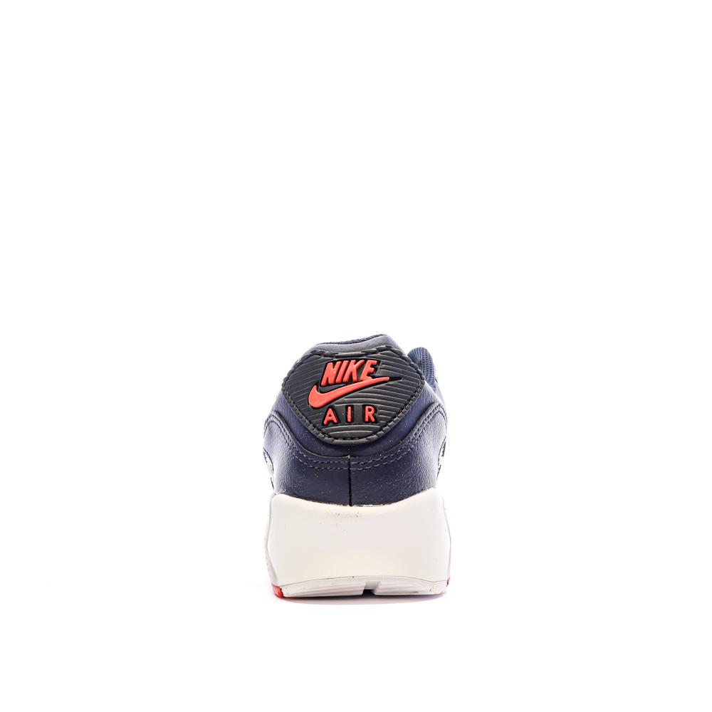 Baskets Marine Garçon Nike Air Max 90 vue 3