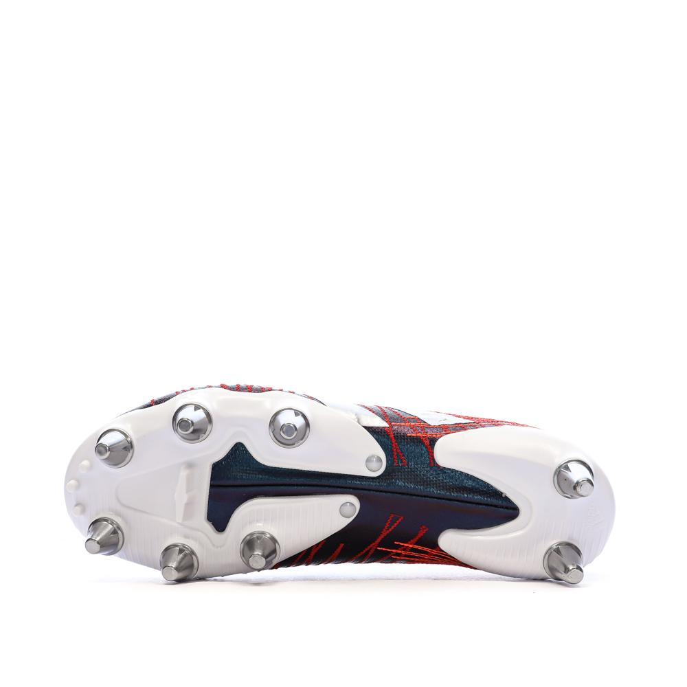 Zapatillas de rugby negras/rojas Adidas Kakari Z.1 SG ver 5