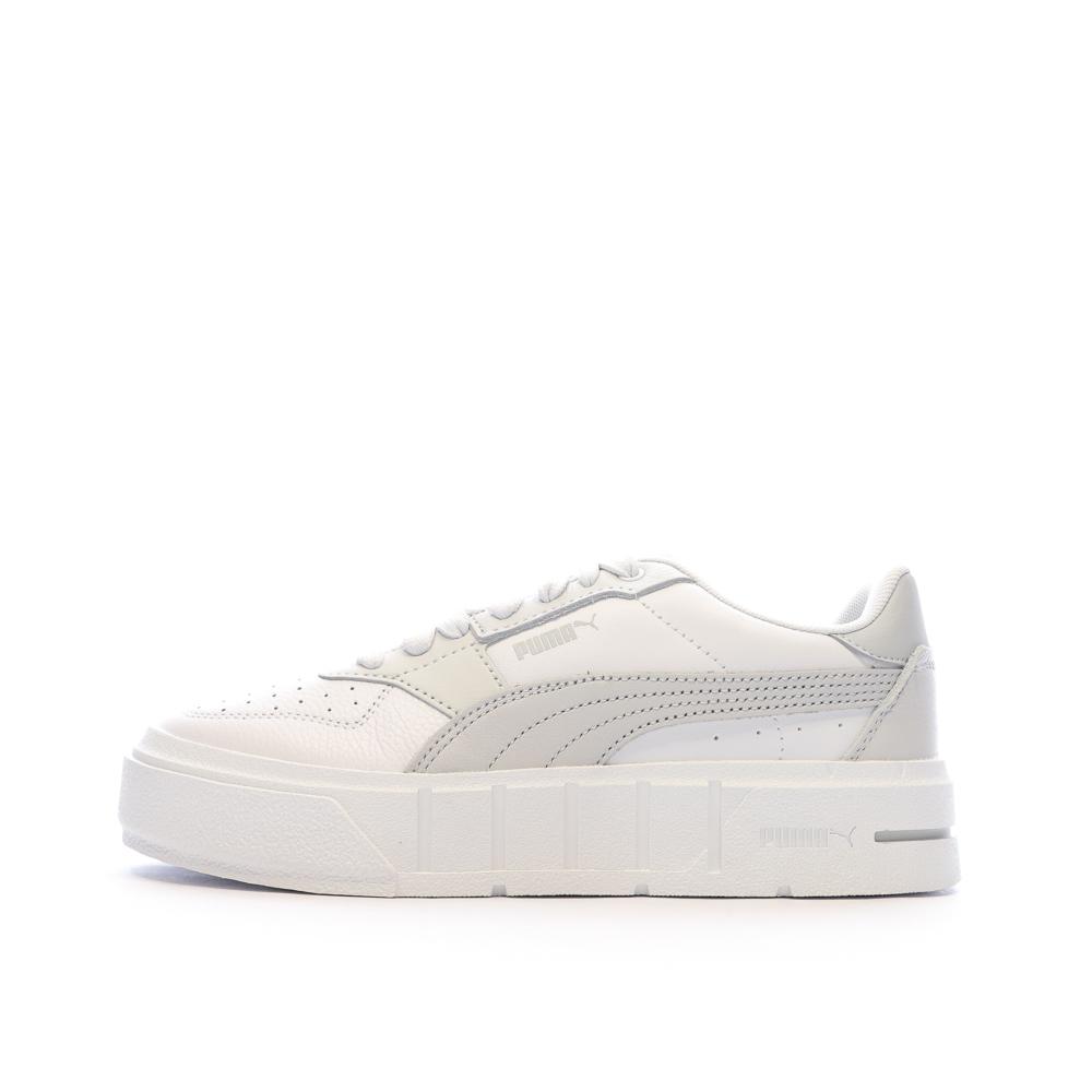 Baskets Blanches/Grises Femme Puma Cali pas cher