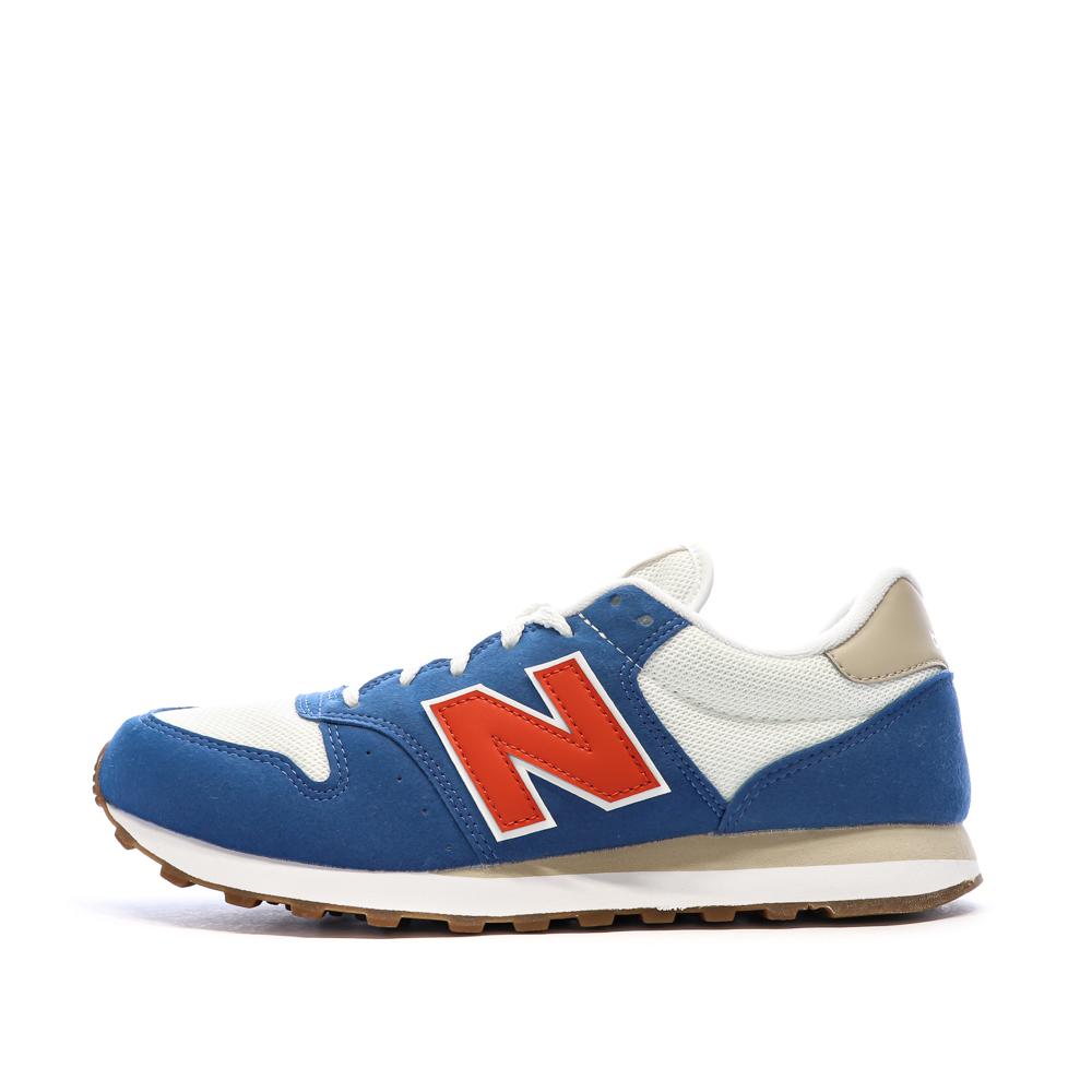 Baskets Bleu/Orange Homme New Balance GM500 pas cher