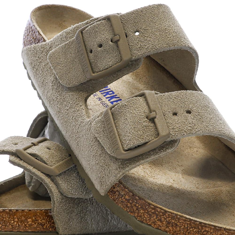 Sandales Vertes Olive Mixte Birkenstock Arizona vue 7