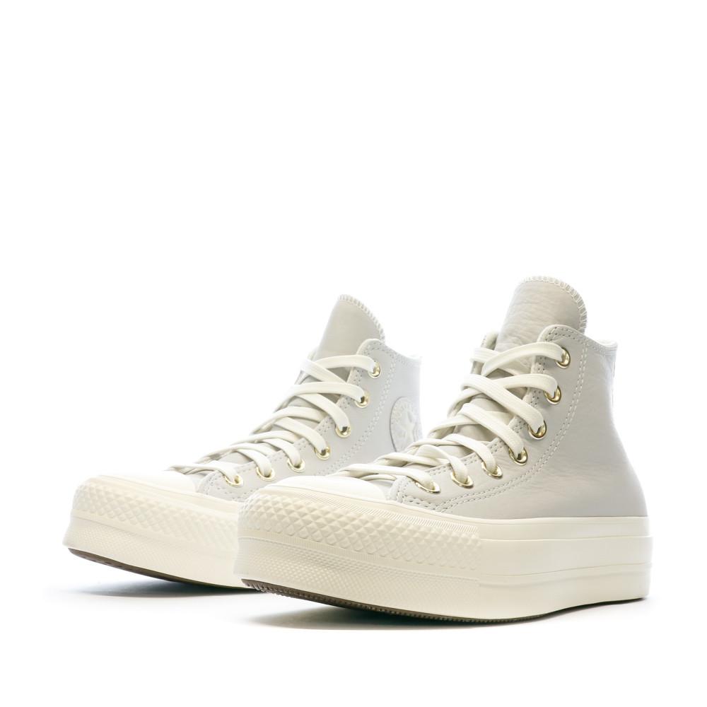 Baskets Grises Femme Converse Ctas Lift vue 6