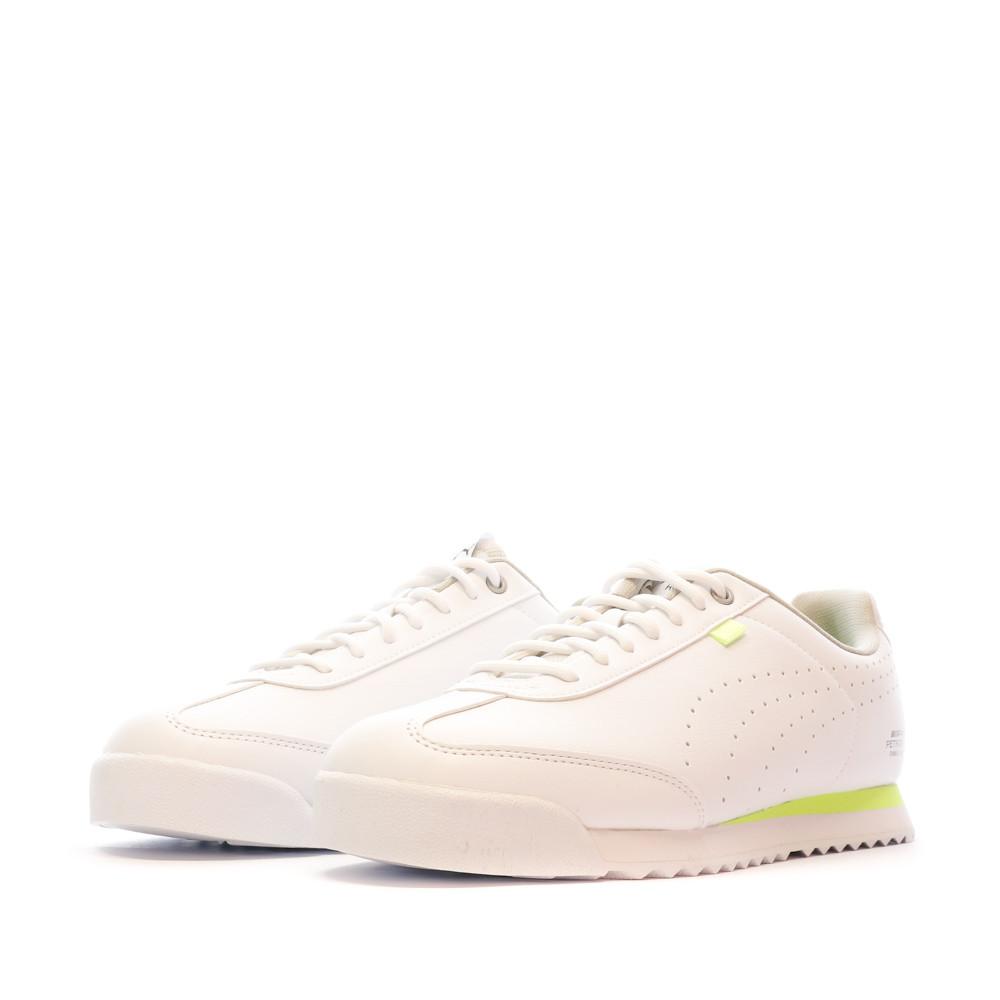 Baskets Blanches Homme Puma Mercedes Mapf1 Roma vue 6