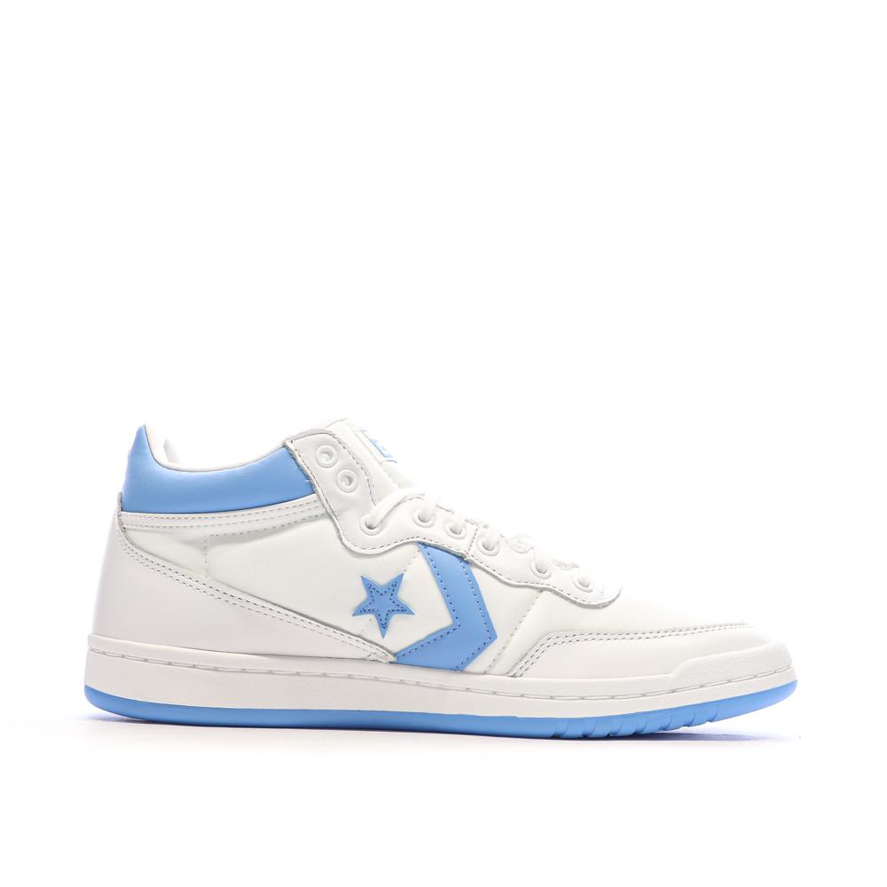 Baskets Blanches/Bleues Homme Converse Fastbreak vue 2