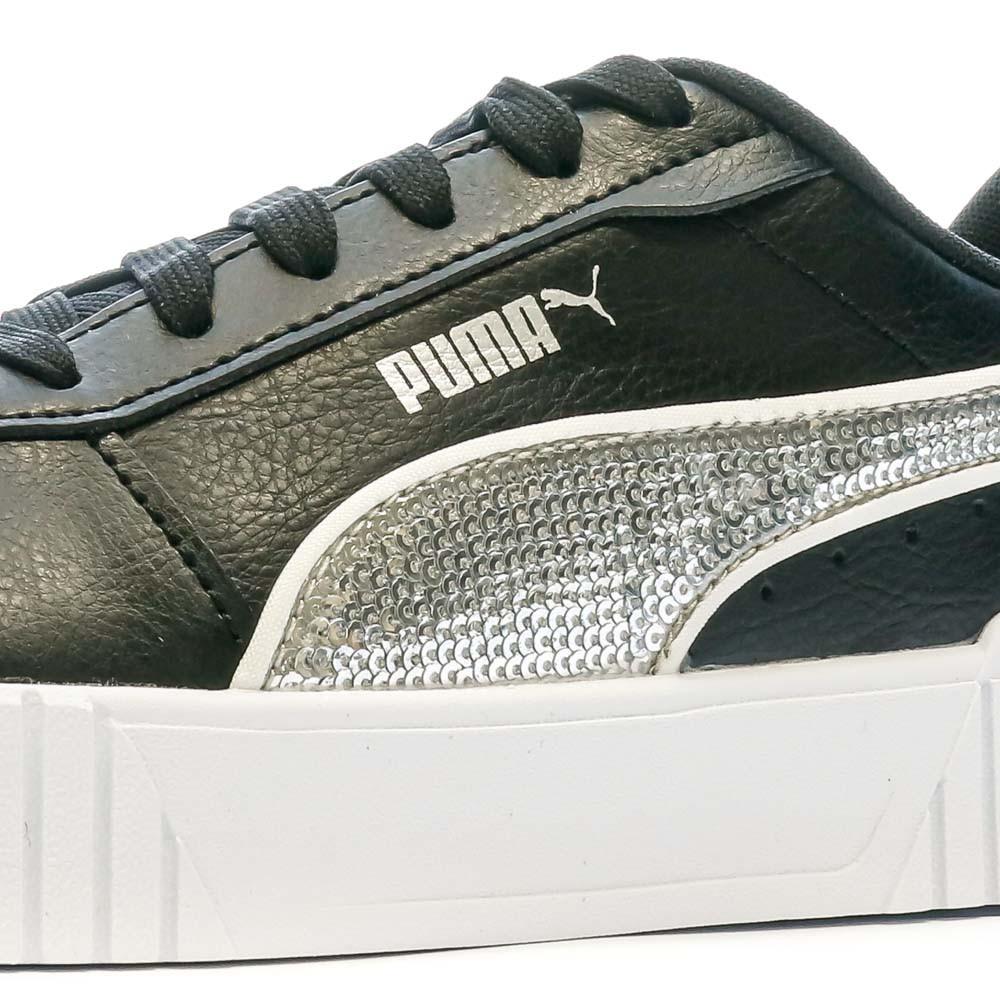 Baskets Noires/Argentés Fille Puma Carina 2.0 vue 7