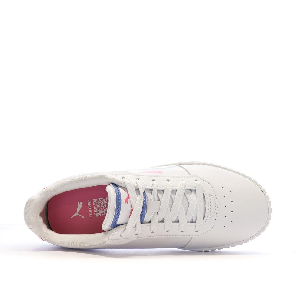 Baskets Blanches Fille Puma Carina 2.0 Deep Dive vue 4