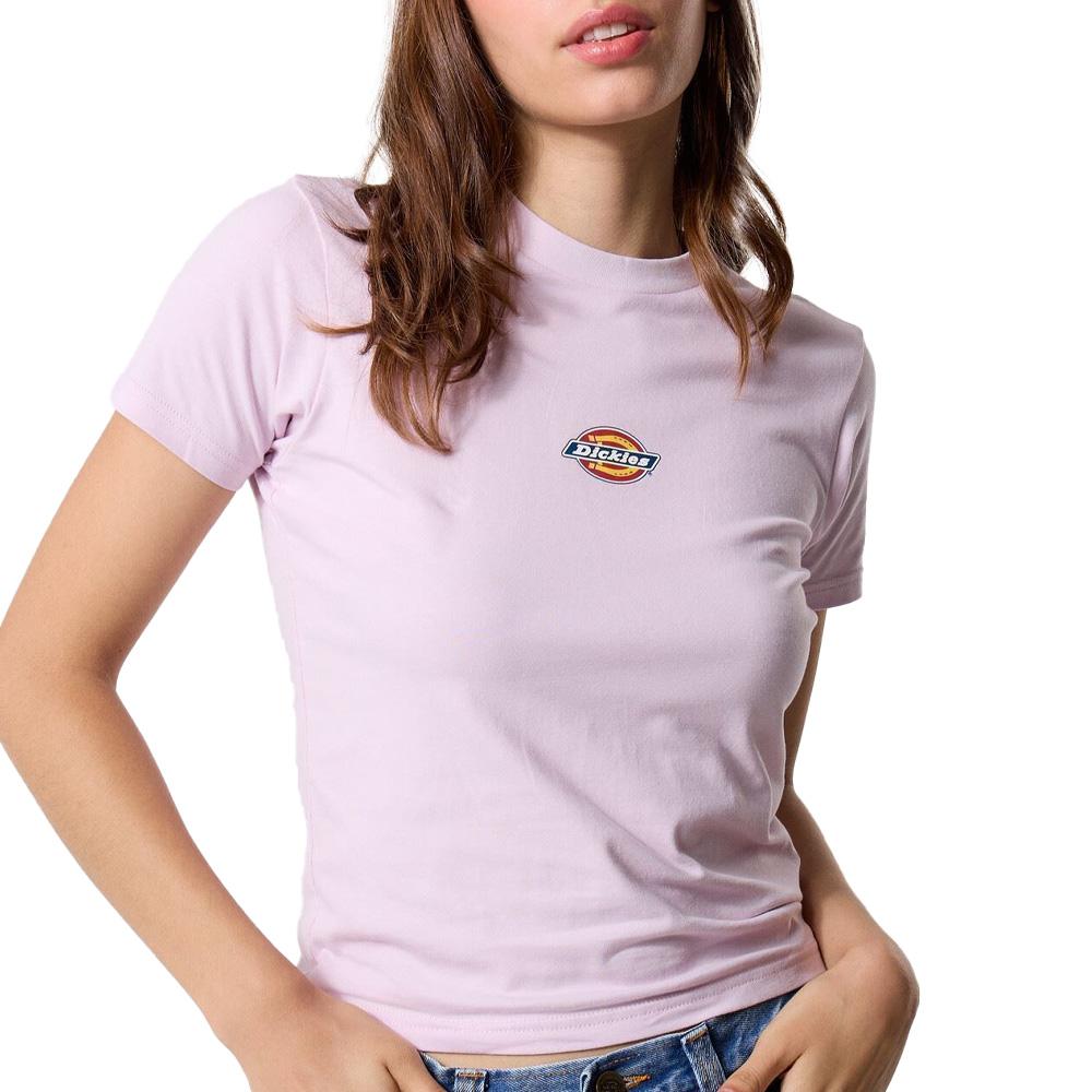 Camiseta Dickies Maple Rosa Mujer barato