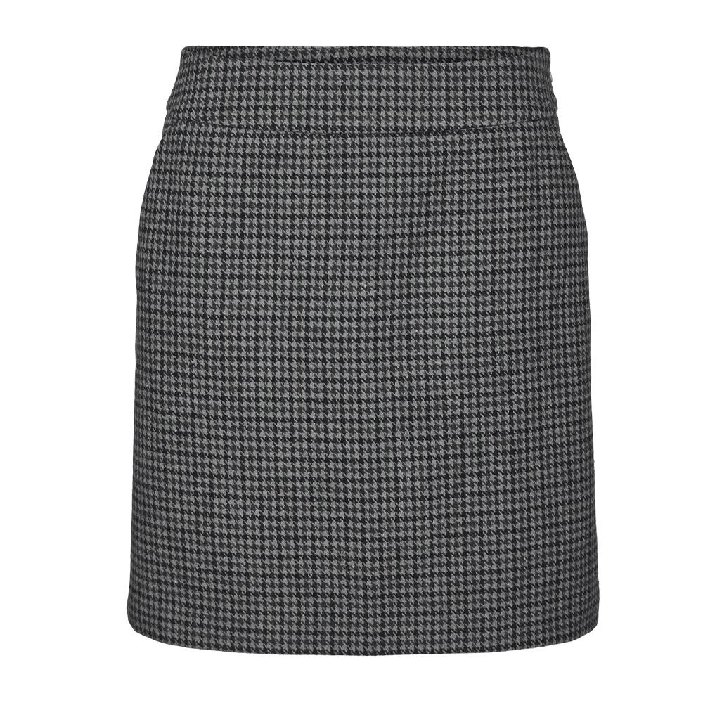 Jupe Pied poule Gris Femme Vero Moda Julie Check pas cher