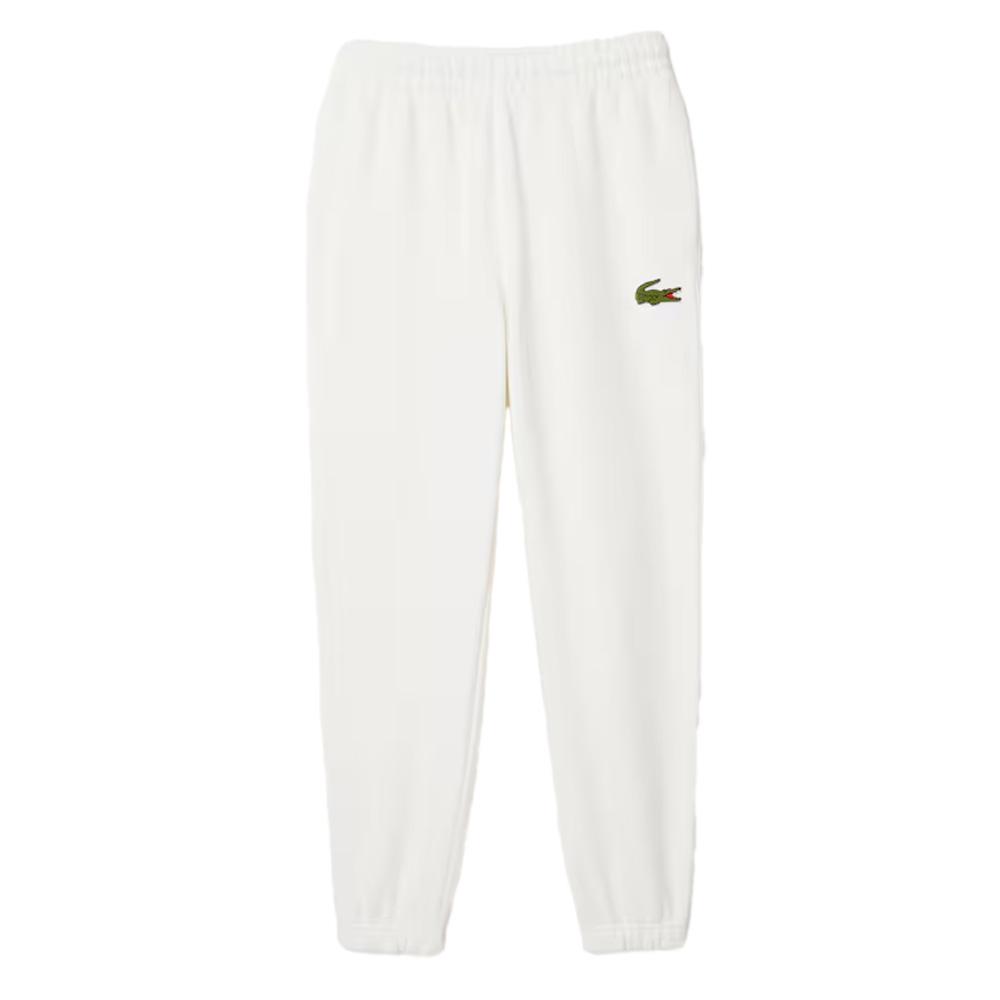 Jogging Blanc Mixte Lacoste Relaxed Fit pas cher