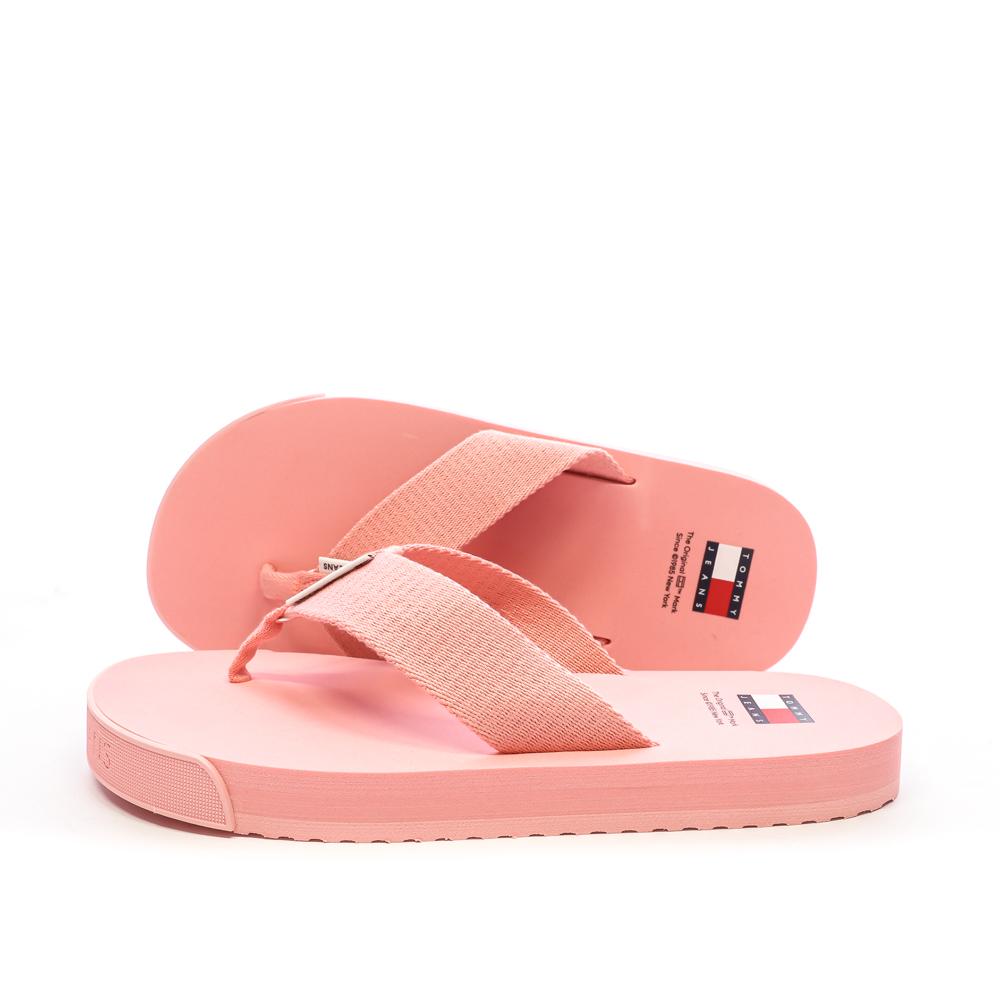Tongs Rose Femme Tommy Hilfiger Sophisticated pas cher