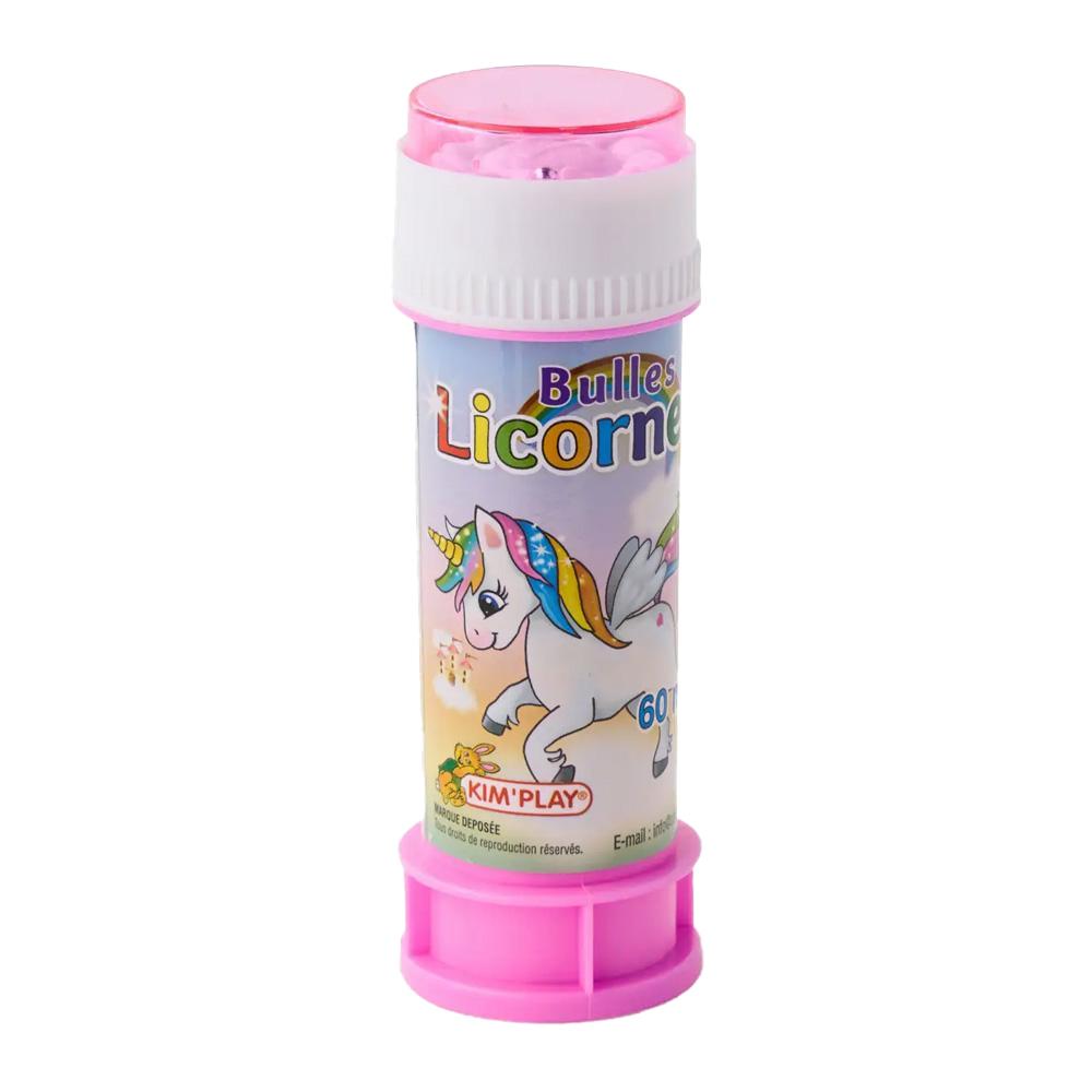 Bulles de savon Licorne NO MARK 60 ml – Bulles magiques et colorées pas cher