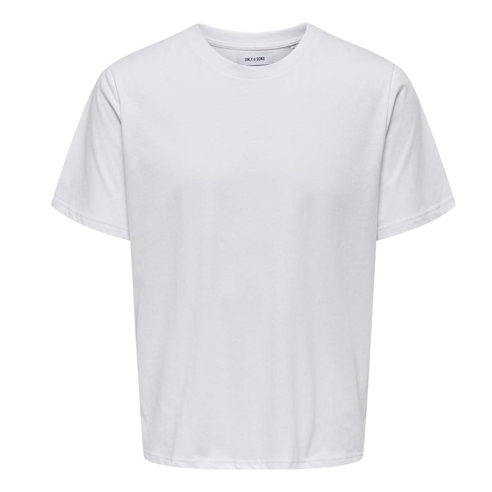 T-shirt Blanc Homme Only & Sons Chinois pas cher