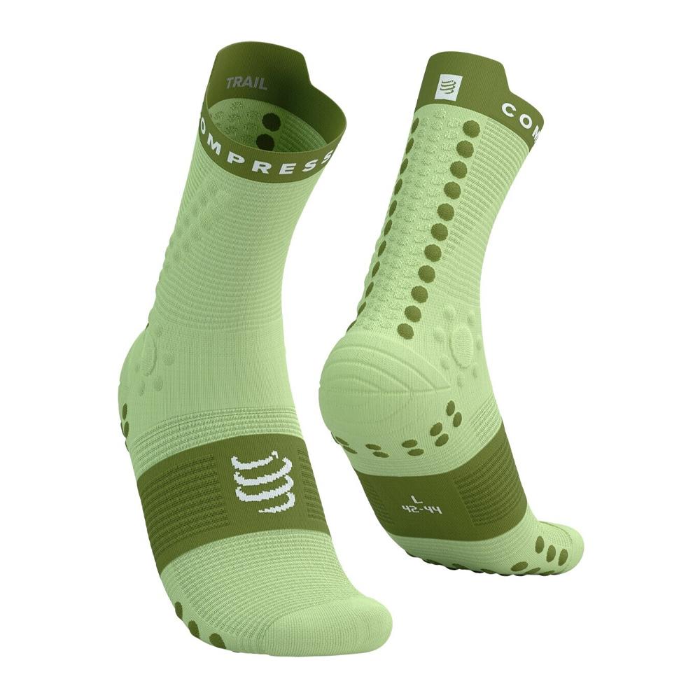 Chaussettes Vertes Homme Compressport XU00048B pas cher