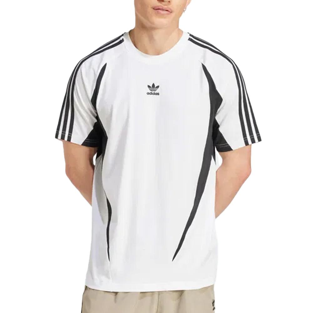 T-Shirt Blanc/Noir Homme Adidas Archive pas cher