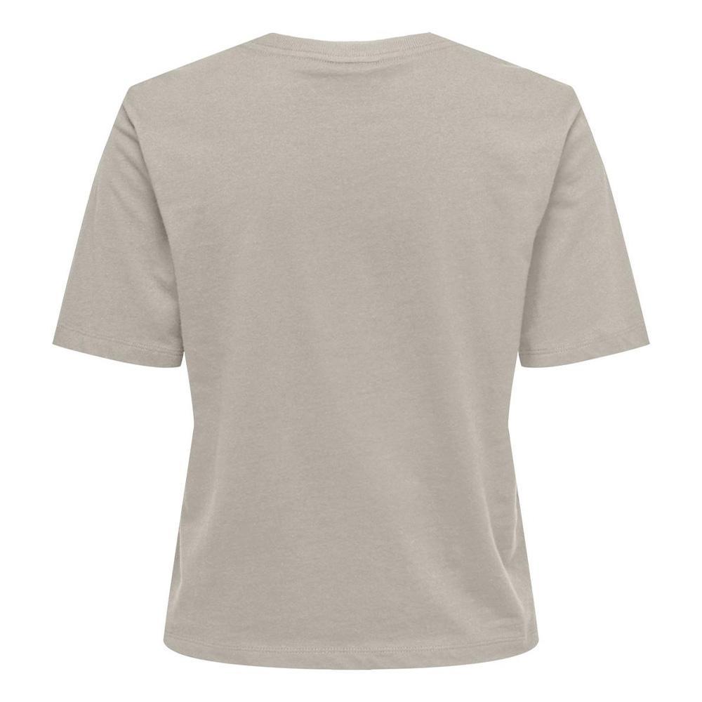T-shirt Gris Clair Femme JDY Rex vue 2