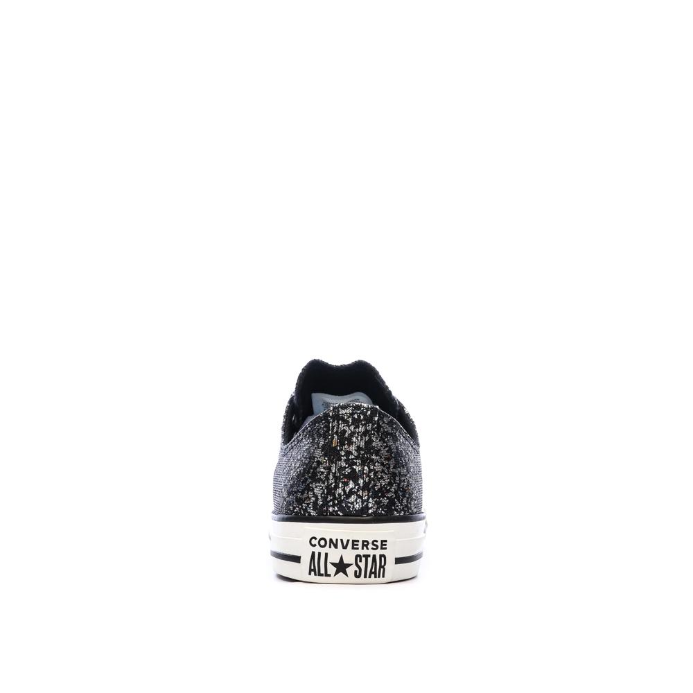 Baskets Noir/Argent Homme Converse Chuck Taylor All Star Glitter vue 3