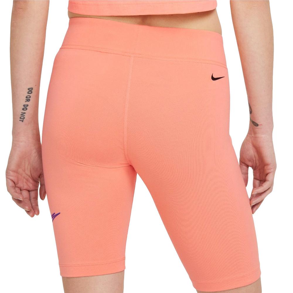 Short Cycliste Orange Femme Nike Essential vue 2