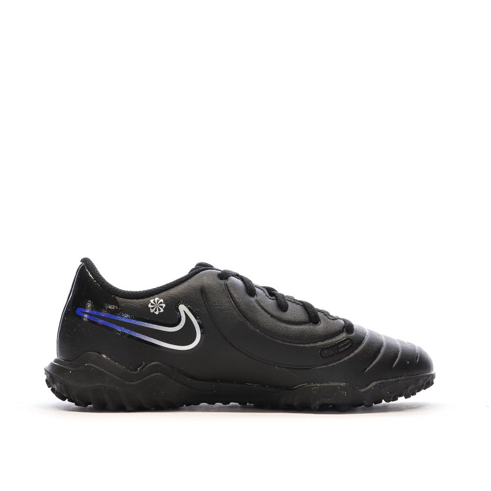 Chaussures de Foot Noir/Bleu Junior Nike Legend 10 Club TF vue 2