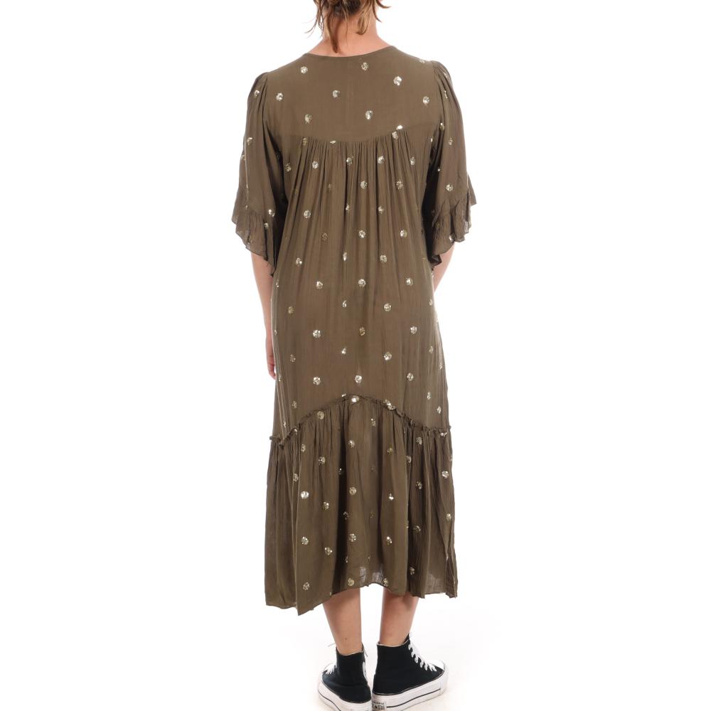 Robe Kaki Femme Goa Mimi vue 2